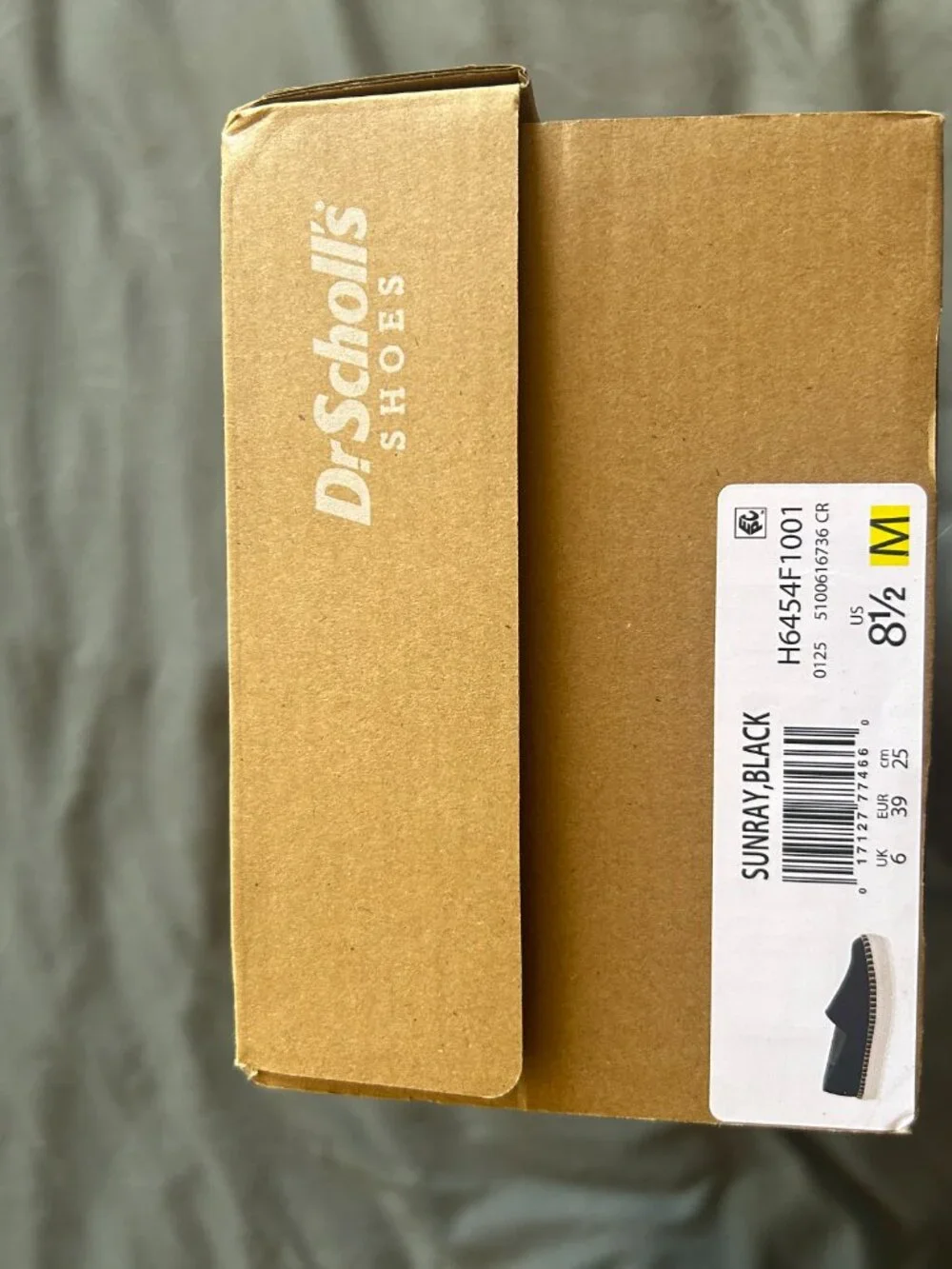 Dr. Scholl's Sunray Black Platform Espadrille Slip-On Shoes Size 8.5